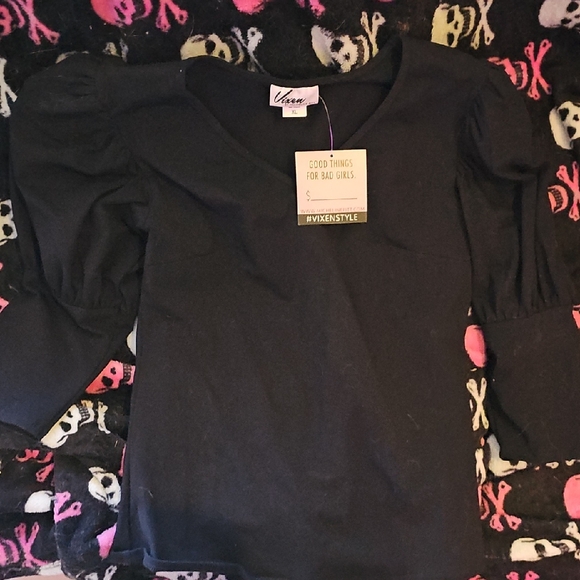 Vixen by Micheline Pitt Tops - Xl Vixen Carnival Top, BNWT